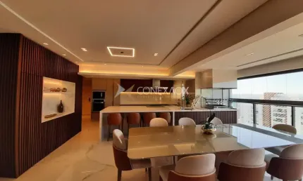 Apartamento com 3 quartos à venda na rua são salvador, 314, taquaral, campinas, 155 m2 por r$ 3.285.000