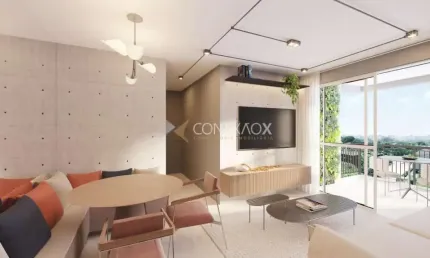 Apartamento com 2 quartos à venda na Avenida John Boyd Dunlop, 550, Jardim Aurélia, Campinas, 63 m2 por R$ 602.000
