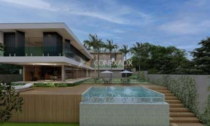 Casa em condomínio fechado com 5 quartos à venda na Avenida Carla Alessandra Tozzi, 129, Loteamento Residencial Entre Verdes (Sousas), Campinas, 577 m2 por R$ 7.400.000
