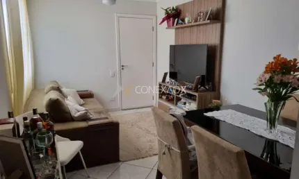 Apartamento com 2 quartos à venda na Rua Felipe Camarão, 164, Jardim dos Oliveiras, Campinas, 54 m2 por R$ 204.900