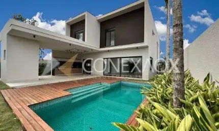Casa em condomínio fechado com 4 quartos à venda na Av. Dr. Roberto Cerqueira de Oliveira Rosa, s/n, Loteamento Alphaville Campinas, Campinas, 352 m2 por R$ 4.050.000