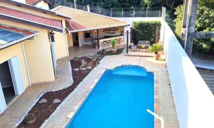 Casa com 4 quartos à venda na Henrique Mussolini, 4, Chácara das Nações, Valinhos, 540 m2 por R$ 3.000.000