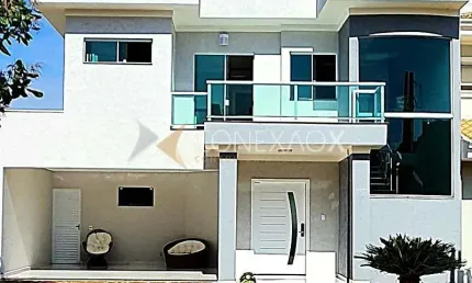Casa em condomínio fechado com 3 quartos à venda na avenida doutor joão caio silva, 920, parque brasil 500, paulínia, 275 m2 por r$ 1.450.000