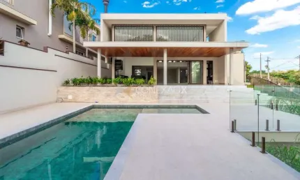 Casa em condomínio fechado com 4 quartos à venda na Rua Romilda Aparecida Cruz, 10, Residencial Jatibela, Campinas, 701 m2 por R$ 7.500.000