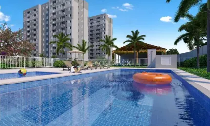 Apartamento com 2 quartos à venda na Avenida Maria Julieta Godói Cartezani, 185, Jardim Yeda, Campinas, 44 m2 por R$ 295.000