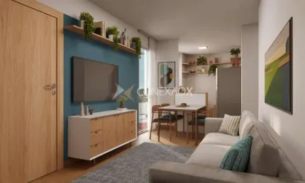 Apartamento com 2 quartos à venda na Rua João Teodoro de Campos, 217, Loteamento Residencial Novo Mundo, Campinas, 40 m2 por R$ 254.000