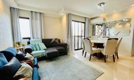 Apartamento com 3 quartos para alugar na Rua Jacy Teixeira Camargo, 240, Jardim do Lago, Campinas, 82 m2 por R$ 3.500