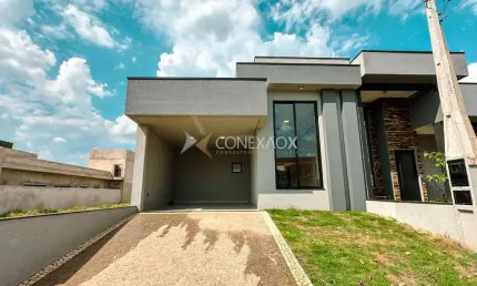 Casa em condomínio fechado com 3 quartos à venda na Avenida Luiz Greco, 225, Vila Monte Alegre, Paulínia, 141 m2 por R$ 1.040.000