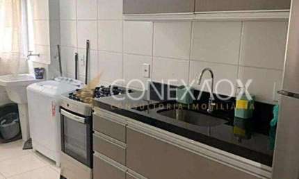 Apartamento com 2 quartos à venda na Rua Maria Grassi Sinigaglia, 128, Recanto Fortuna, Campinas, 50 m2 por R$ 190.000