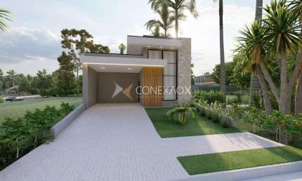 Casa em condomínio fechado com 3 quartos à venda na Avenida Luiz Greco, 500, Vila Monte Alegre, Paulínia, 140 m2 por R$ 1.040.000