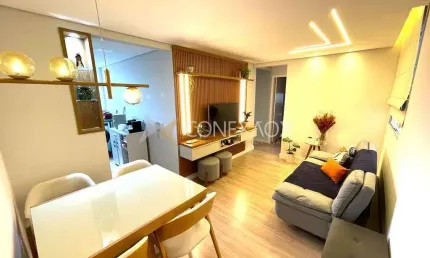 Apartamento com 3 quartos à venda na avenida carlos de araújo gobbi, 220, vila são bento, campinas, 60 m2 por r$ 350.000