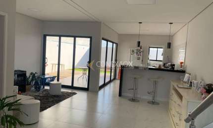 Casa em condomínio fechado com 3 quartos à venda na Avenida Luiz Greco, 225, Vila Monte Alegre, Paulínia, 182 m2 por R$ 1.040.000
