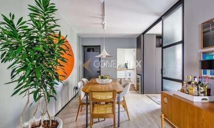 Apartamento com 2 quartos para alugar no Cambuí, Campinas , 74 m2 por R$ 5.600