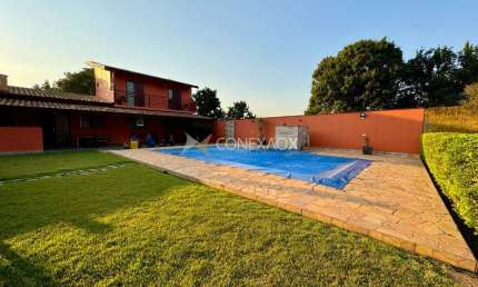 Chácara / sítio com 3 quartos à venda na Rua Atílio Tafarello, 110, Recanto dos Dourados, Campinas, 220 m2 por R$ 750.000