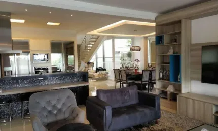 Casa em condomínio fechado com 4 quartos à venda na Rua Filomena Santarelli Biondi, s/n, Swiss Park, Campinas, 334 m2 por R$ 2.490.000