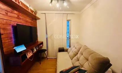 Apartamento com 2 quartos à venda na avenida das amoreiras, 4001, vila mimosa, campinas, 50 m2 por r$ 330.000