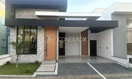 Casa em condomínio fechado com 3 quartos à venda na Avenida Santana, 1990, Jardim Golden Park Residence, Hortolândia, 150 m2 por R$ 1.325.000