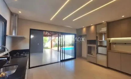 Casa em condomínio fechado com 3 quartos à venda na Rua Miguel Busato, 2780, Jardim São Marcos, Valinhos, 270 m2 por R$ 1.779.000