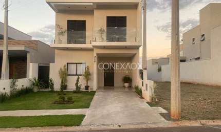 Casa em condomínio fechado com 3 quartos à venda na Avenida Luiz Greco, 500, Vila Monte Alegre, Paulínia, 140 m2 por R$ 1.250.000