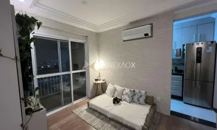 Apartamento com 2 quartos à venda na Rua Antônio Fernandes Leite, 1490, Jardim Ipê, Hortolândia, 55 m2 por R$ 335.000