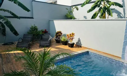 Casa em condomínio fechado com 3 quartos à venda na avenida maria marozini moura, s/n, swiss park, campinas, 163 m2 por r$ 1.950.000