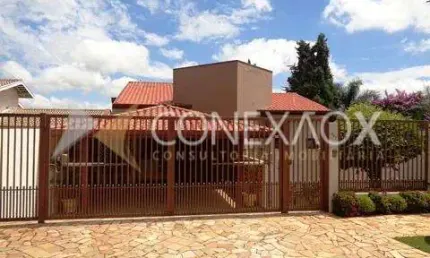 Casa em condomínio fechado com 4 quartos à venda na rua san conrado, 3485, loteamento caminhos de san conrado (sousas), campinas, 384 m2 por r$ 1.439.000