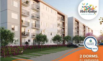 Apartamento com 2 quartos à venda na Rua Joaquim Benedito Schneider, 200, Jardim García, Campinas, 41 m2 por R$ 250.000