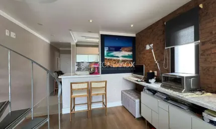 Kitnet / stúdio à venda na rua coronel quirino, 766, cambuí, campinas, 56 m2 por r$ 495.000