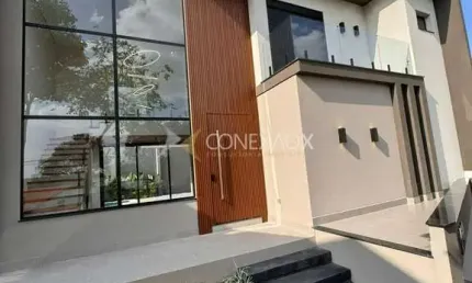 Casa em condomínio fechado com 3 quartos à venda na rua san conrado, 3485, loteamento caminhos de san conrado (sousas), campinas, 275 m2 por r$ 1.890.000