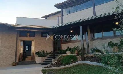Casa em condomínio fechado com 5 quartos para alugar na Rua da Glória, 501, Loteamento Caminhos de San Conrado (Sousas), Campinas, 650 m2 por R$ 15.000