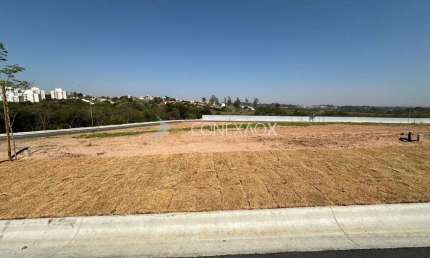 Terreno em condomínio fechado à venda na Rua João Baptista de Queiroz Júnior, S/N, Loteamento Alphaville Campinas, Campinas por R$ 589.000