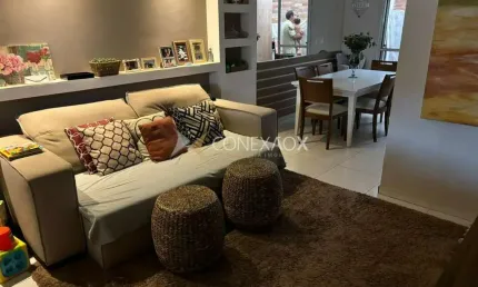 Casa em condomínio fechado com 2 quartos à venda na rua ambrógio bisogni, 380, parque rural fazenda santa cândida, campinas, 68 m2 por r$ 650.000