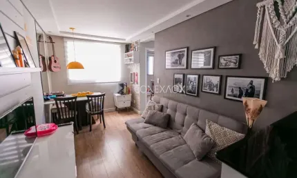 Apartamento com 2 quartos à venda na rua professora maria pilar bórgia, 215, vila carminha, campinas, 47 m2 por r$ 250.000