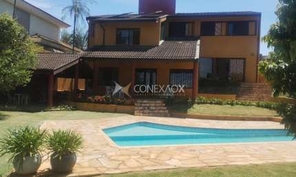 Casa em condomínio fechado com 5 quartos à venda na avenida carlos grimaldi, 1171, jardim madalena, campinas, 388 m2 por r$ 2.450.000