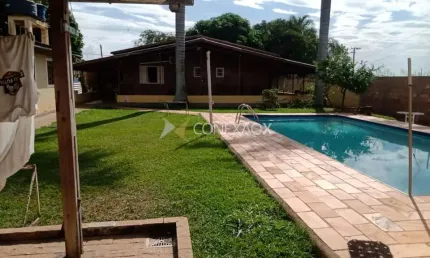 Chácara / sítio com 5 quartos para alugar na rua atílio tafarello, 31, recanto dos dourados, campinas, 545 m2 por r$ 4.000