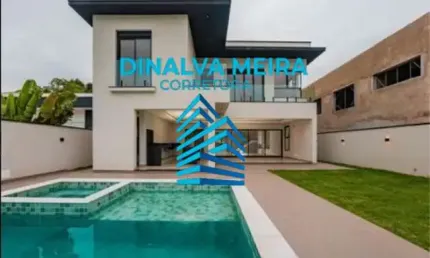 Casa com 4 quartos à venda na Avenida Pérola Byington, 2500, Cidade Tamboré, Santana de Parnaíba, 432 m2 por R$ 4.900.000