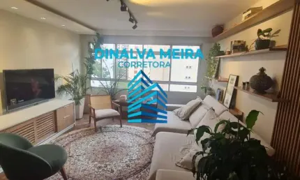 Apartamento com 3 quartos à venda na avenida jacutinga, 579, indianópolis, são paulo, 125 m2 por r$ 1.600.000