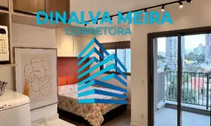Apartamento com 1 quarto para alugar na Rua Alexandre Dumas, 330, Chácara Santo Antônio, São Paulo, 28 m2 por R$ 2.900