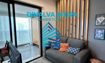 Apartamento com 1 quarto para alugar na Avenida Doutor Cardoso de Melo, 841, Vila Olímpia, São Paulo, 35 m2 por R$ 4.500