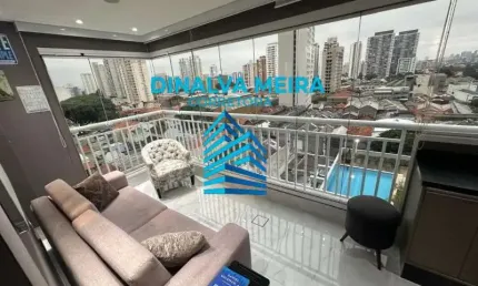 Apartamento com 2 quartos à venda na rua melo peixoto, 405, tatuapé, são paulo, 63 m2 por r$ 795.000