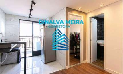 Apartamento com 1 quarto à venda na Rua Filipe Galvão, 47, Vila Guilhermina, São Paulo, 27 m2 por R$ 220.000