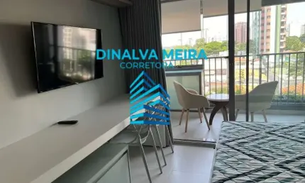 Apartamento com 1 quarto para alugar na avenida dos eucaliptos, 815, indianópolis, são paulo, 30 m2 por r$ 3.700