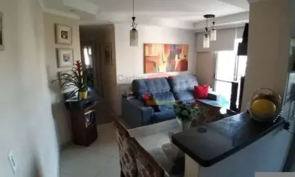 Apartamento a venda, vila roque, cond. green park, 02 dormitórios, 01 vaga, sacada