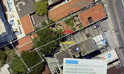 Terreno à venda na Rua Conselheiro Moreira de Barros, 1227, Santana, São Paulo