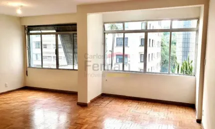 Apartamento venda higienópolis. 3 dormitórios, amplo, local nobre 125m²