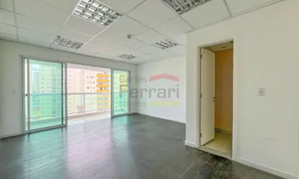 Sala comercial na al afonso schmidt em santana com varanda, banheiro, 1 vaga e 3 salas de reunião.