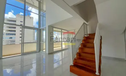 Alto de santana - cobertura penthhouse - 315,00m² - 3 suites 5 vagas
