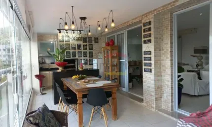 Apartamento com 3 quartos à venda na Caminho das Tartarugas, 60, Loteamento João Batista Julião, Guarujá