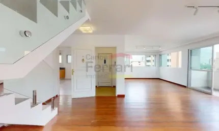 Higienópolis - cobertura rooftop - 321m2 de área privativa, 4 dormitorios, 2 suítes, 5 vagas.