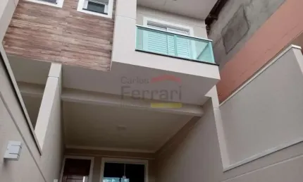Sobrado Novo 3Dormitórios, sendo 1 Suíte, 2 Vagas 145m²
